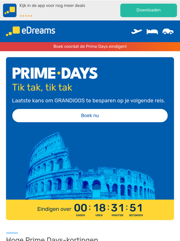 ⚠️ Je Prime Days-aanbieding is binnenkort weg