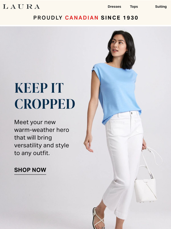 The cropped denim you need