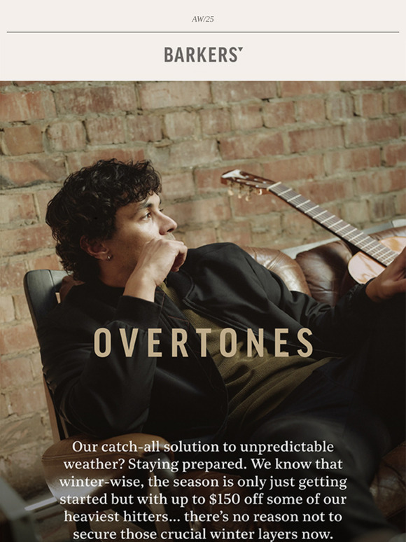 Get in Tune with the Cold – New Outerwear Just Landed
