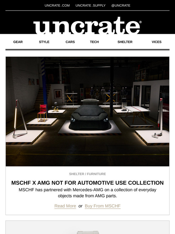 MSCHF x AMG Not for Automotive Use Collection & more