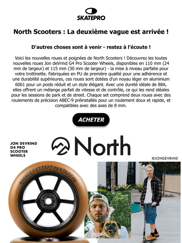Nouvelle collection North Scooters !