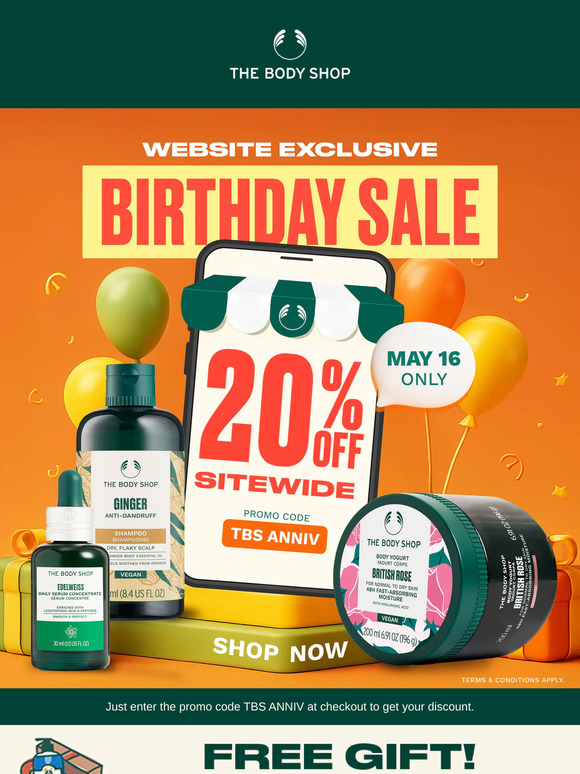 🎉 IT'S OUR BIRTHDAY! Enjoy Up to 20% OFF SITEWIDE - FOR 24 HRS ONLY!! ✨