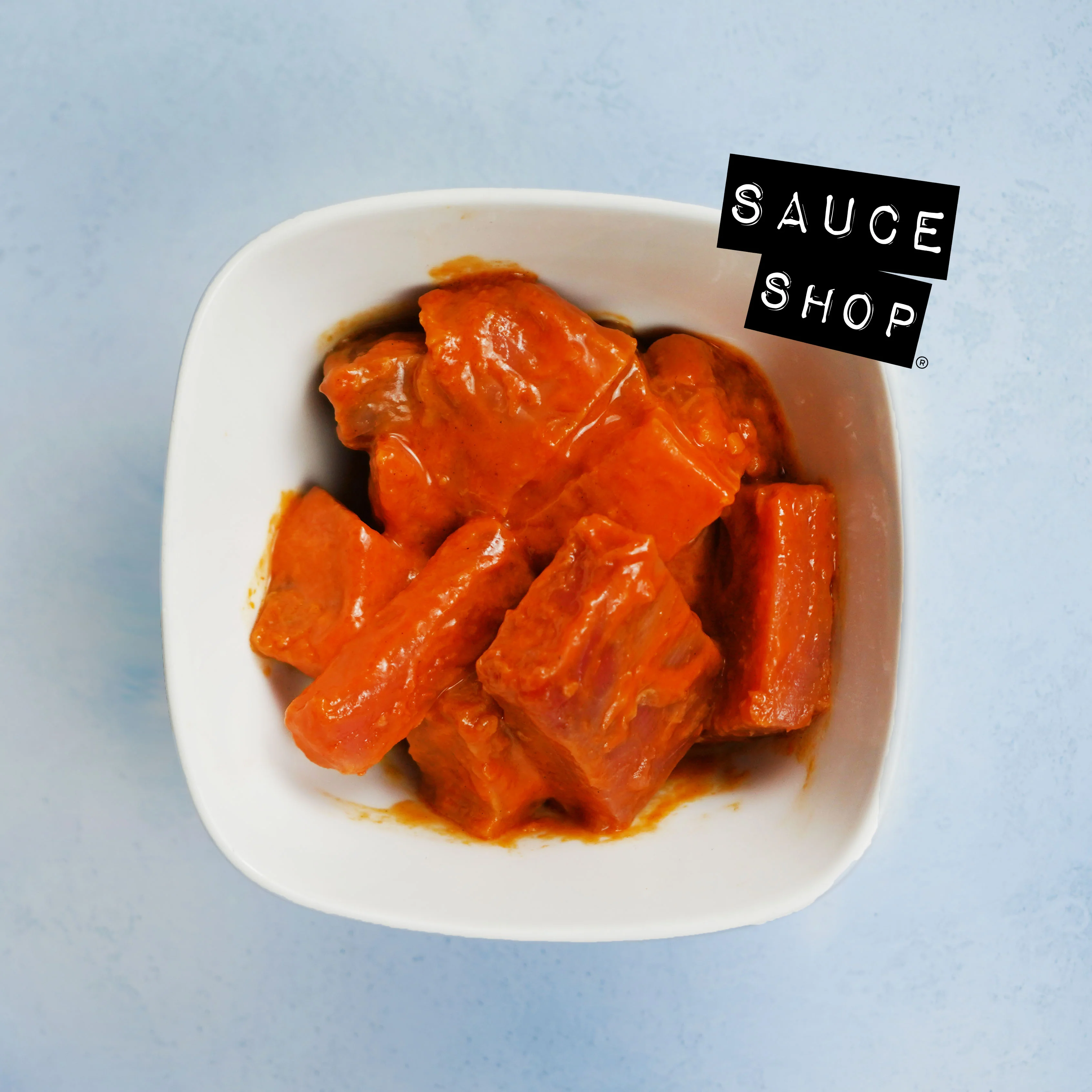 Image of Spicy Buffalo BBQ Marinated Yellowfin Tuna Chunks