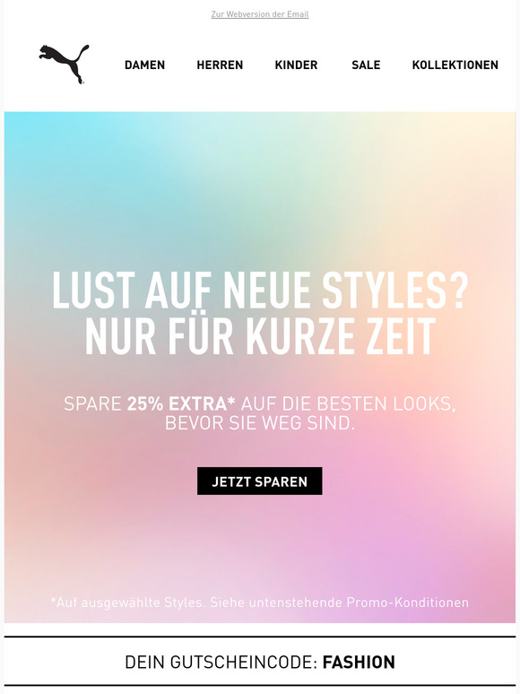 25 % Rabatt* auf deine neuen Lieblingsteile