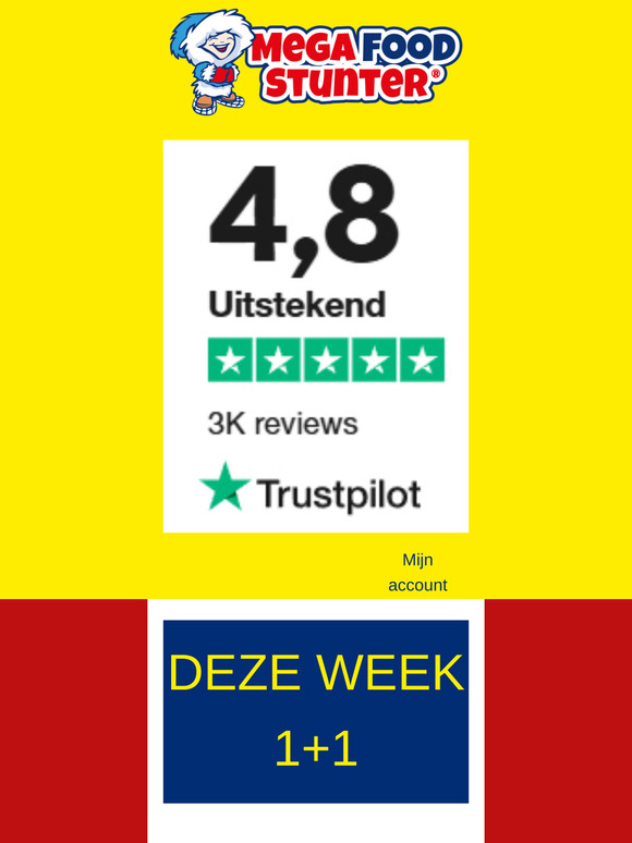 Nieuwe  1+1 GRATIS 🍴 ACTIE PRODUCTEN