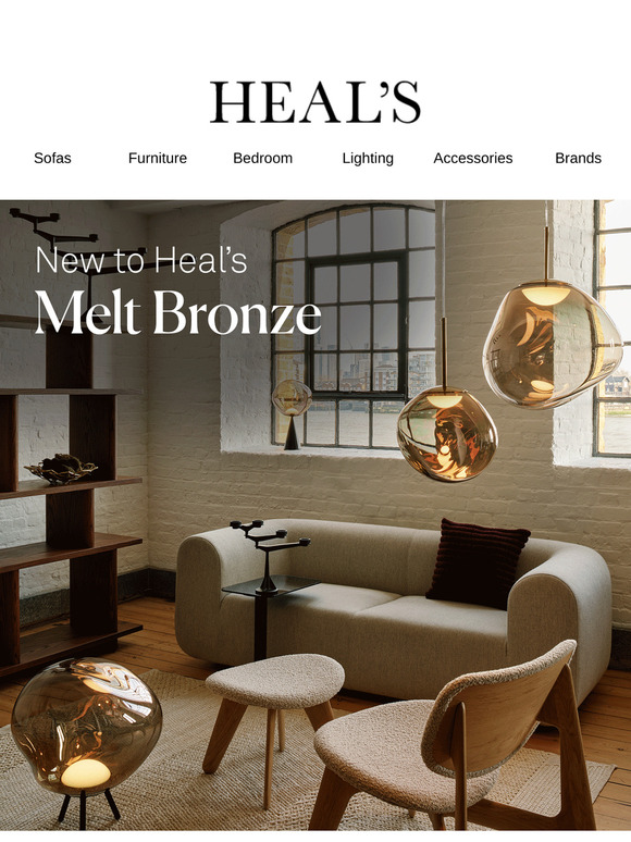 New in: Melt Bronze by Tom Dixon