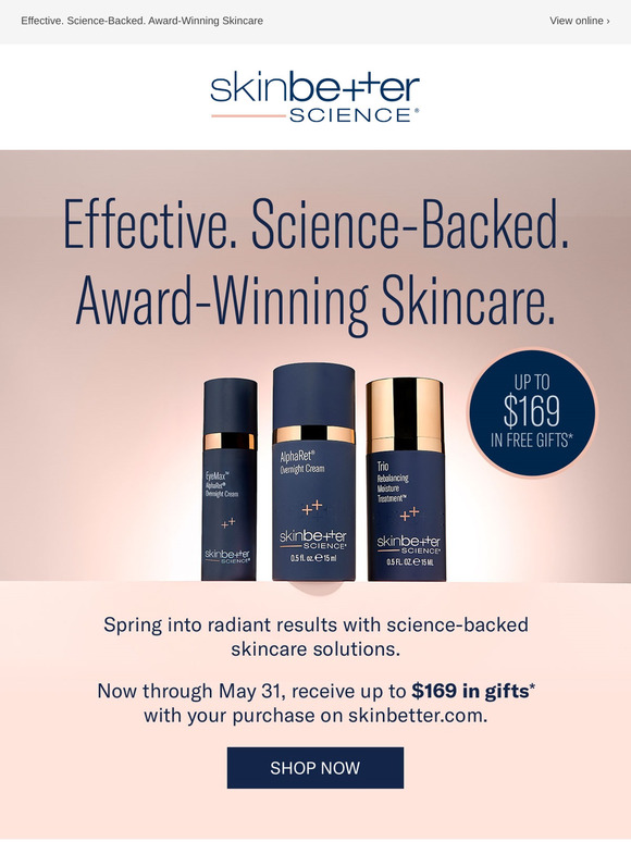 Up to $169 in Gifts for a Limited Time