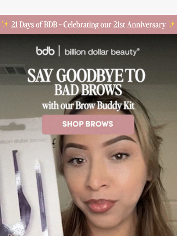 Say goodbye to asymmetrical brows 👋