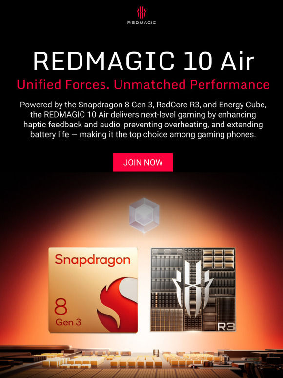 👾Next-Level Gaming Starts Now – REDMAGIC 10 Air