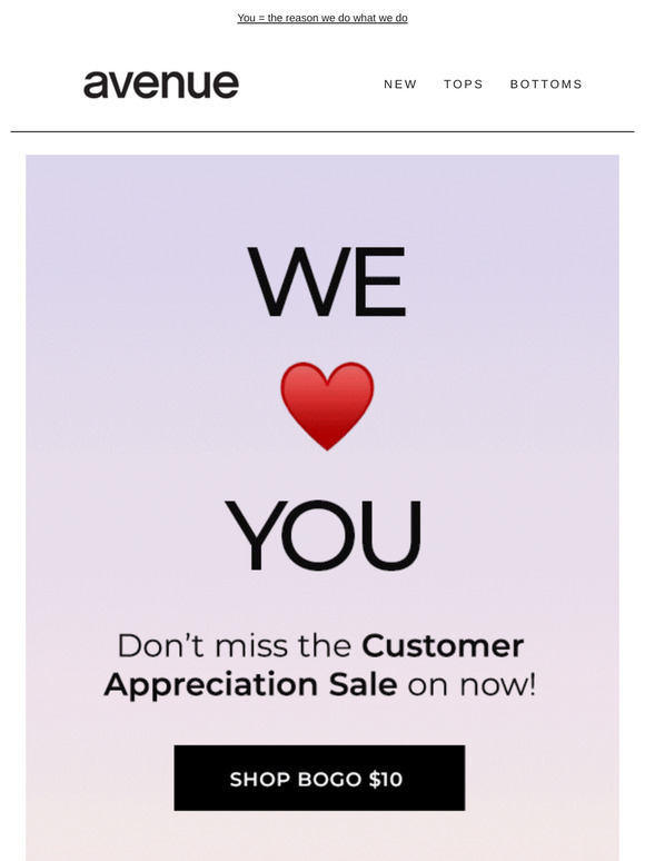 Customer Appreciation Week: BOGO $10 On Now🥰
