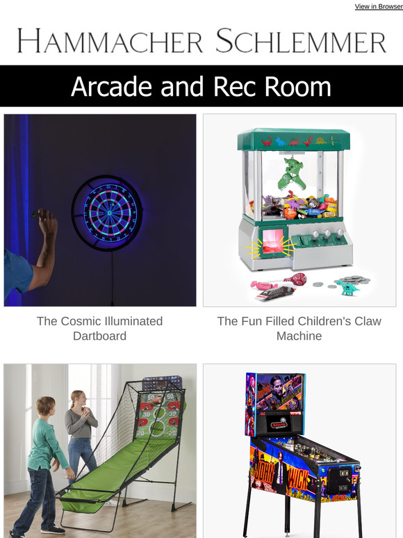 Arcade and Rec Room New Arrivals & Favorites
