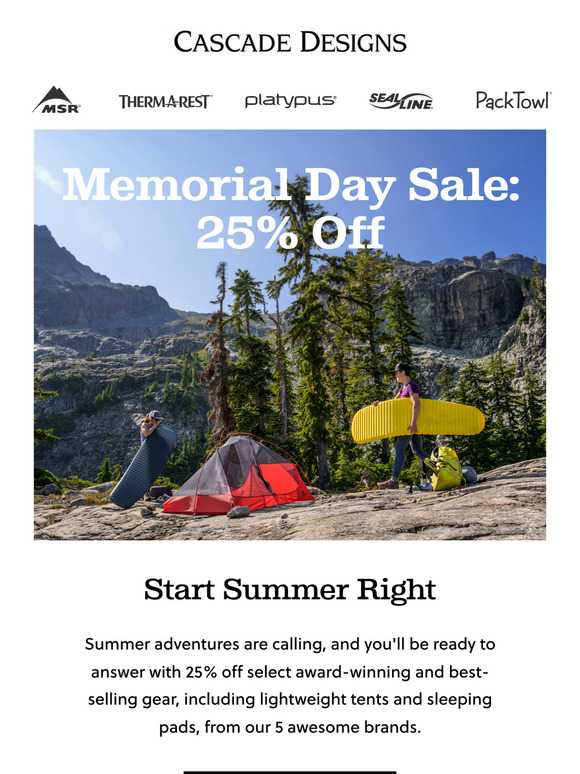 Memorial Day Sale: 25% Off!