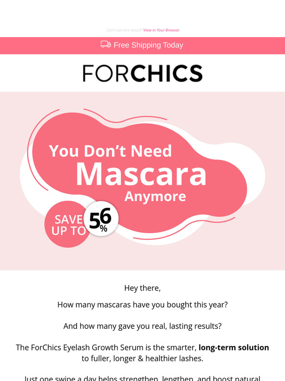 You Could Keep Buying Mascara... or Try This 👉