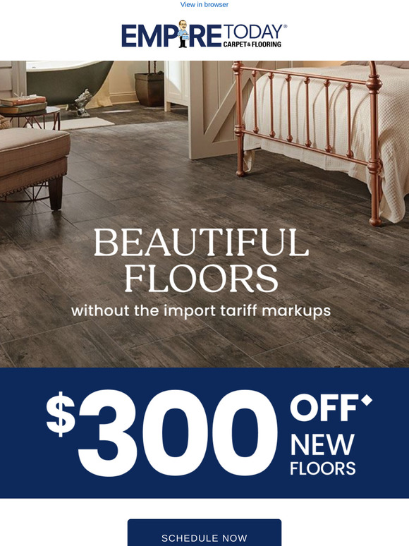 Stable Prices, Quality Floors + $300 Off