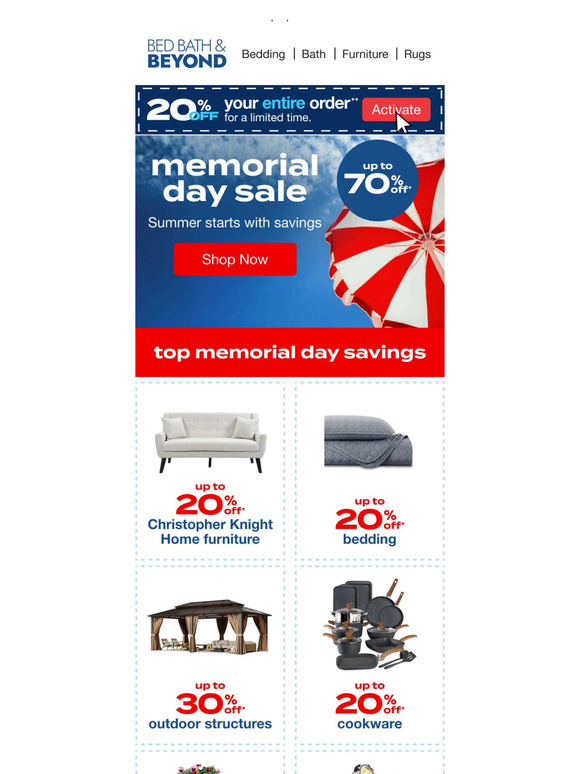 Memorial Day deals start NOW 🤩🎆☀️