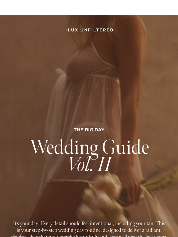 The Wedding Day Tan, Vol II.