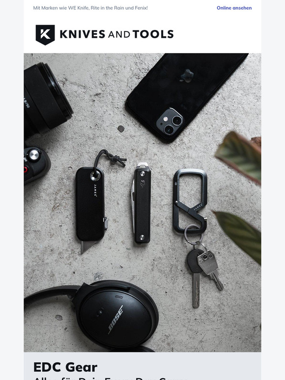 EDC Gear: alles für Dein Every Day Carry