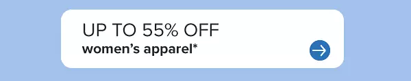 Up to 60% off women's apparel.