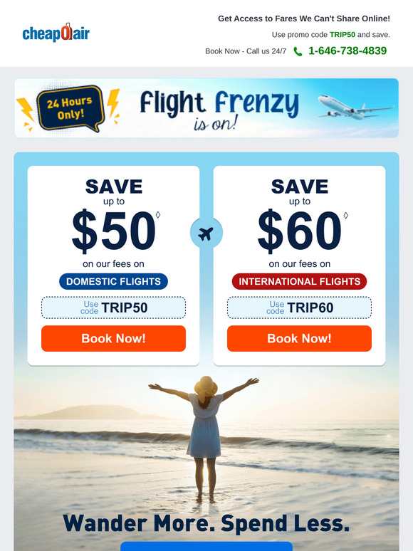 24 Hours Left of Flight Frenzy Deals!