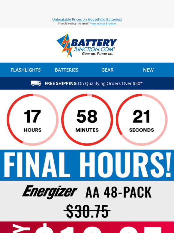 You’re About To Miss The Best Energizer AA Deal! 😱