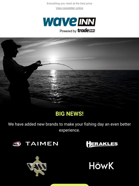 New brands, more fishing! 😄