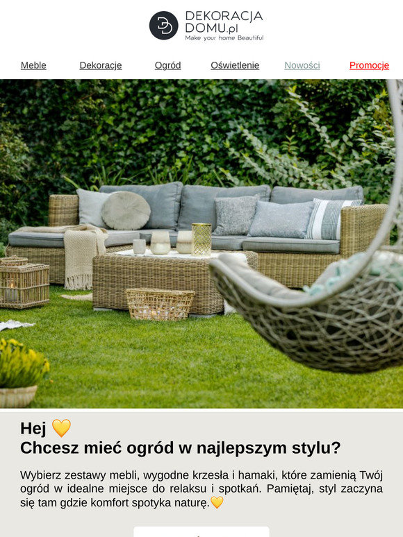 Hej! , chcesz mieć ogród w najlepszym stylu? 💚
