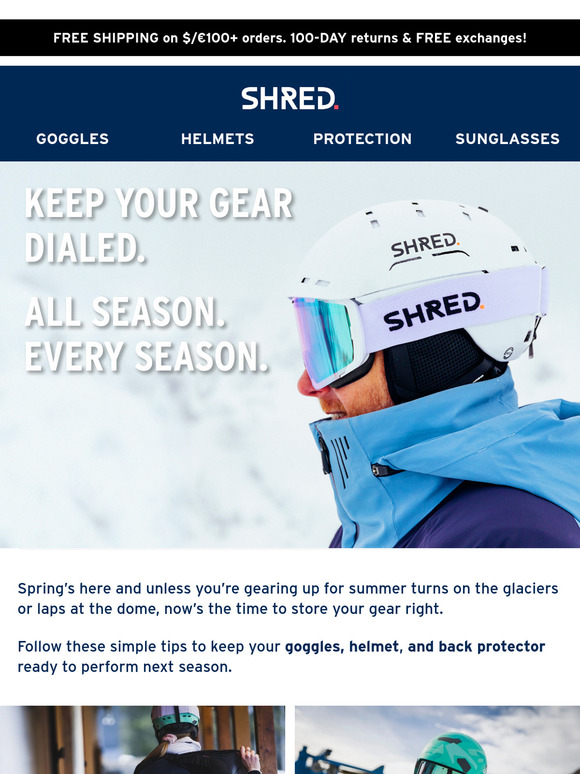 Off-Season? Here's How to Store Your Gear Right.
