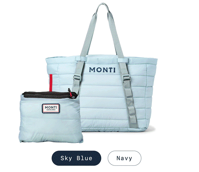 The Kingfisher cooler tote