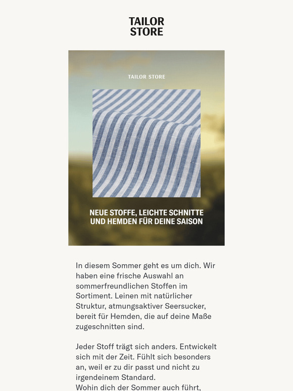 Sommerhemden, die nur dir passen