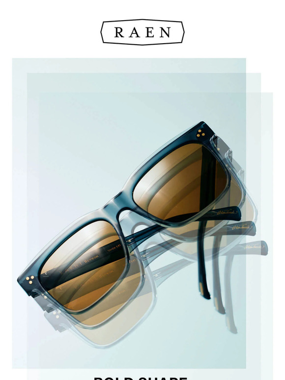 Turn Heads with RAEN's New Innovative Layered Frames!