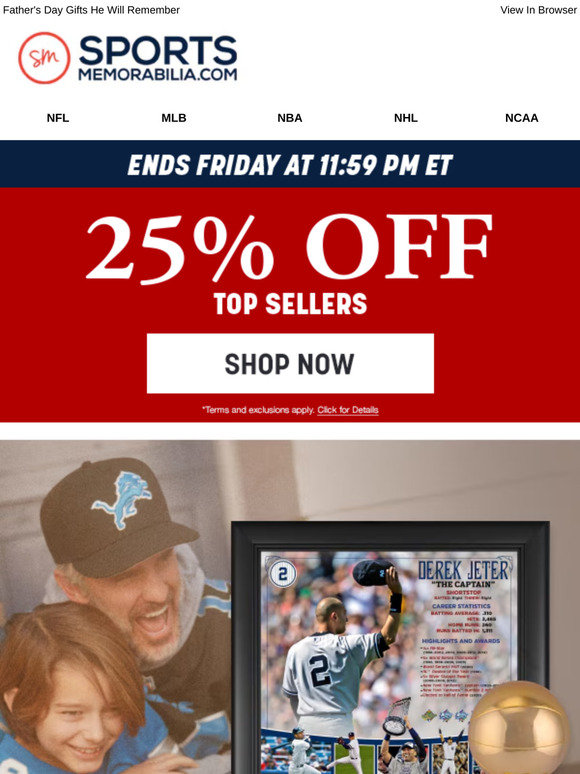 25% OFF Gifts Dad Will Cherish Forever