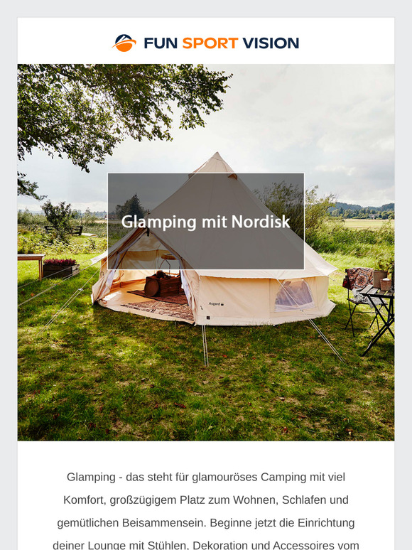 Glamping - mach es dir schön mit Nordisk!