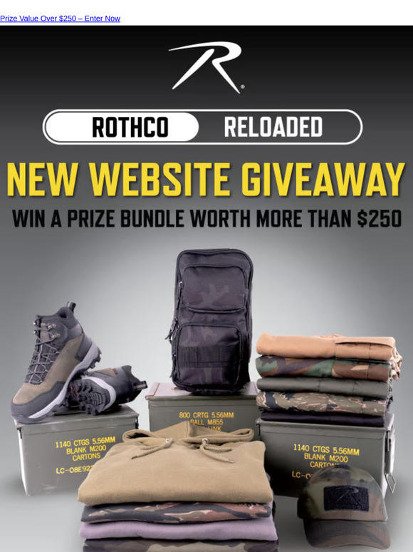 Giveaway Alert: Win the Ultimate Rothco Bundle