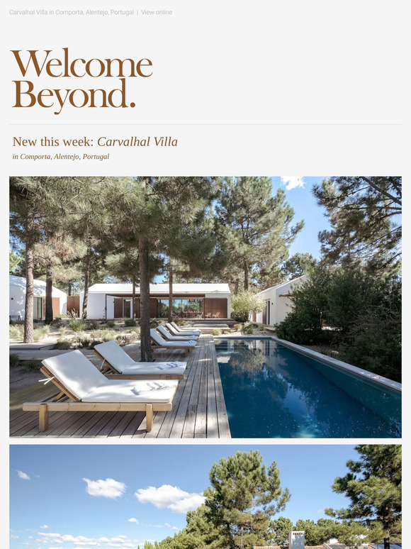 New this week: Carvalhal Villa
