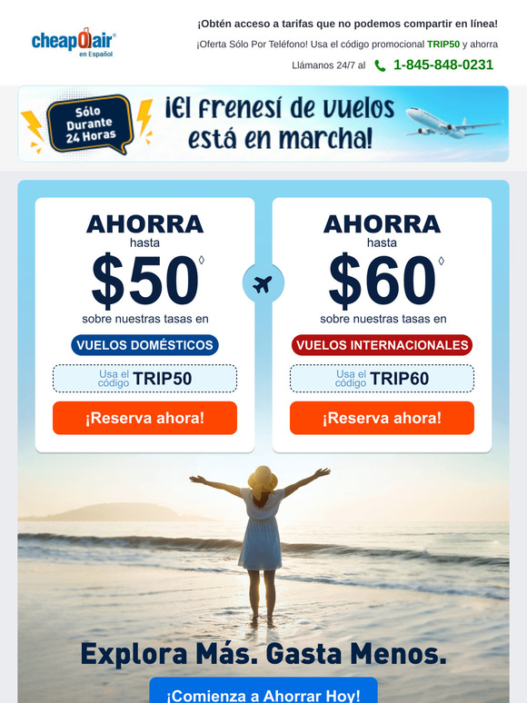 ✈ ¡Quedan 24 Horas de Ofertas de Locura por los Vuelos!