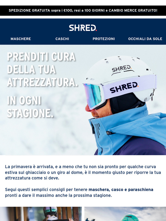 Off-season? Ecco come riporre al meglio la tua attrezzatura.