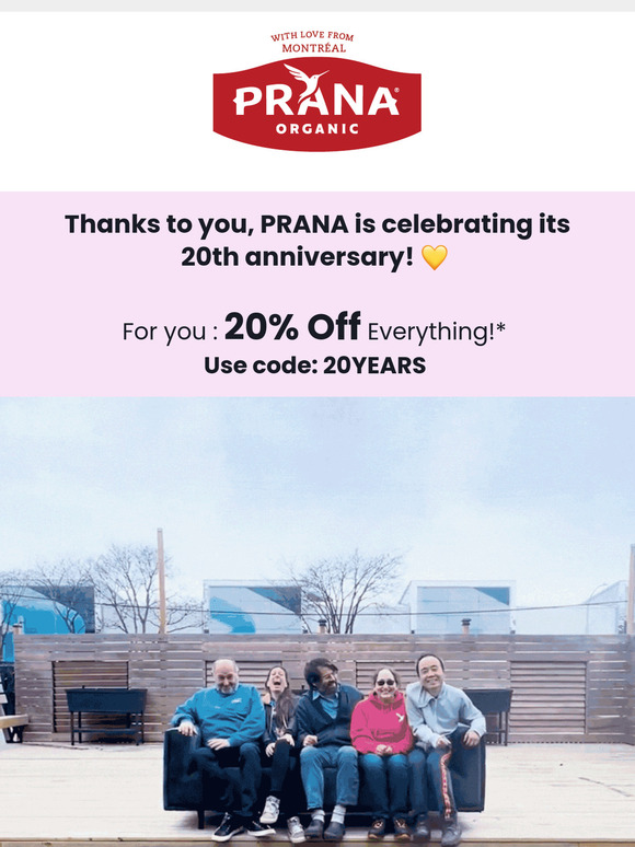20 years, 20% off + an exclusive anniversary bundle 🎉