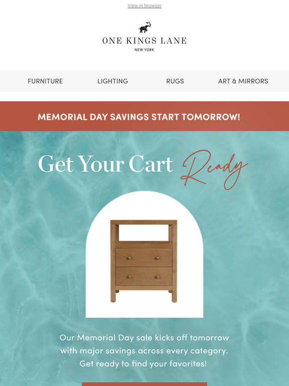 🛒 Get Ready: Memorial Day Savings Start Tomorrow!