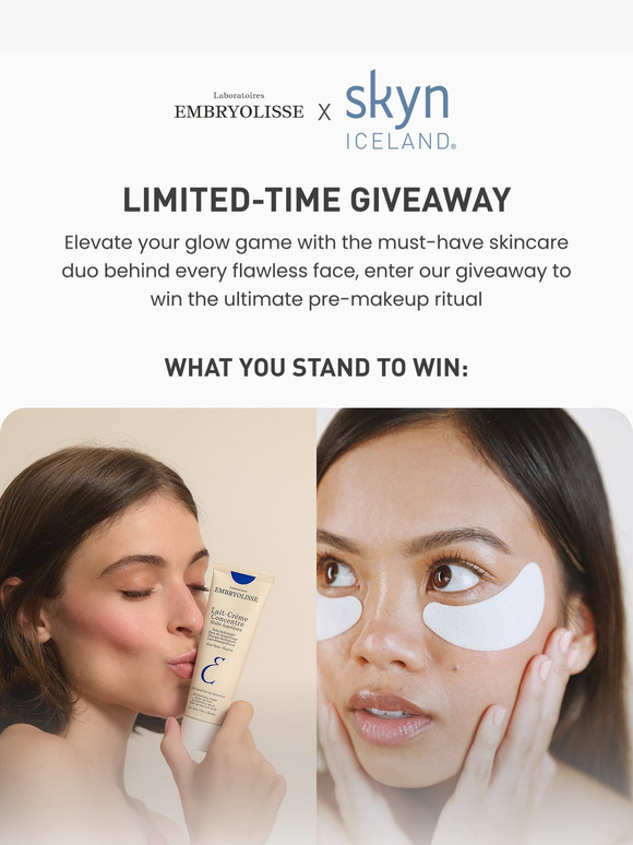 Win the Skincare Duo MUAs Swear By ✨