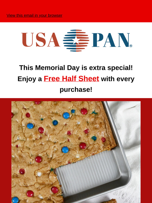 Exciting Memorial Day: Free Half Sheet Awaits!