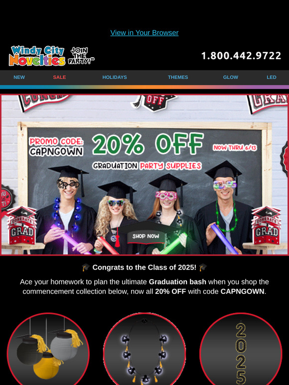 🎓 You've Graduated to 20% OFF