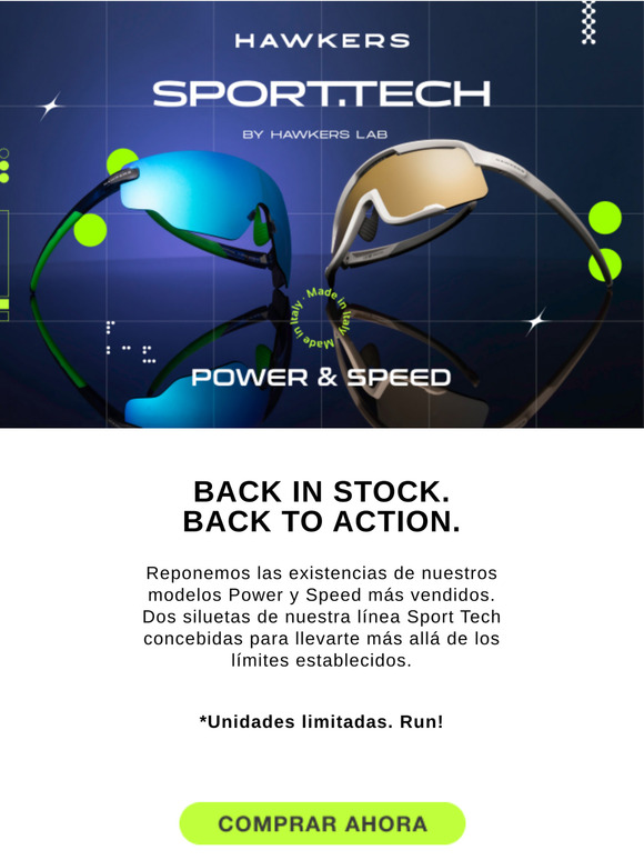 Back in stock | SPORT TECH SHADES