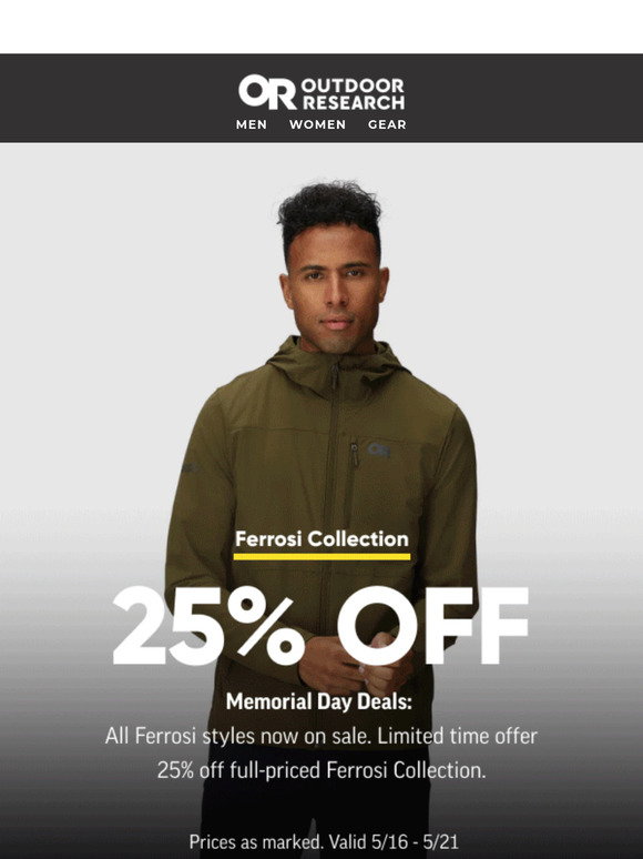 25% Off Ferrosi Is Here—Don’t Miss Out