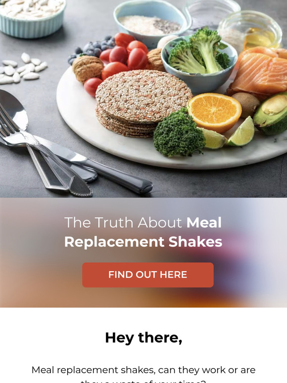 Meal replacement shakes - yay or nay?