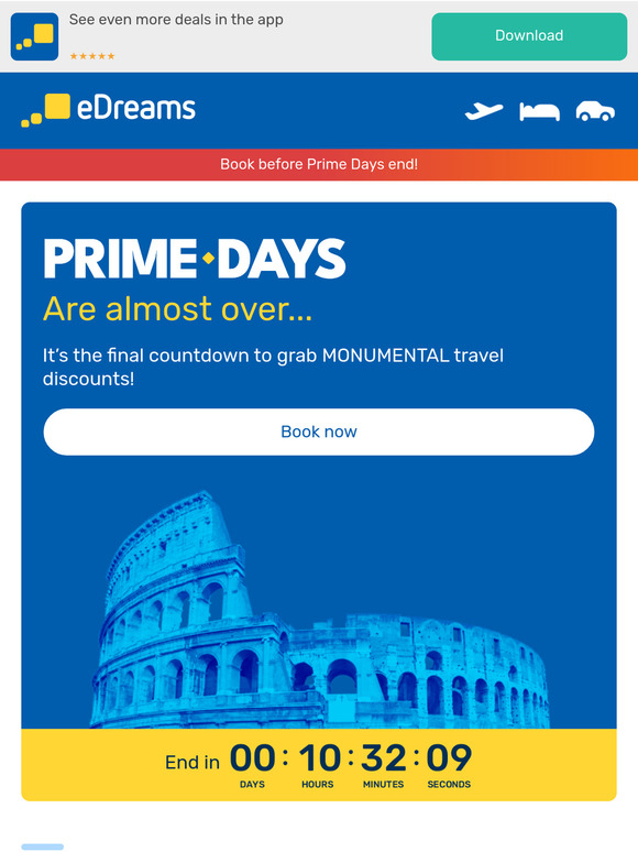⏳ Prime Days: The final hours are here