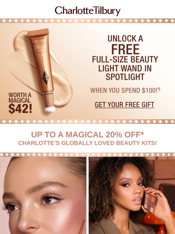 Save Up To 20% On Charlotte's Globally-Loved Beauty Kits! ✨