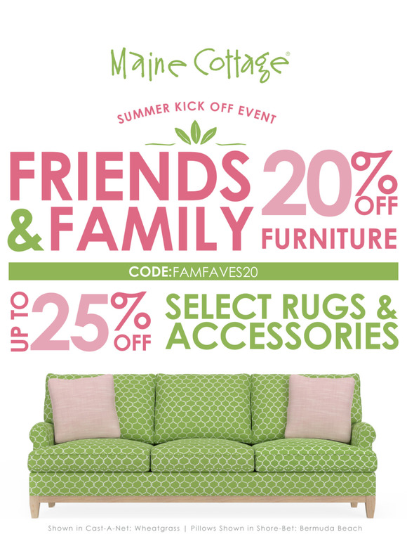 Family First! 20% Off For Family Starts NOW!