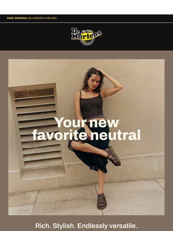 Brown is the new black
