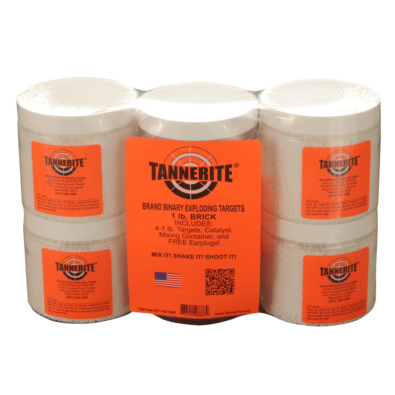 Image of Tannerite Brick 1lb Trgt 4/pk
