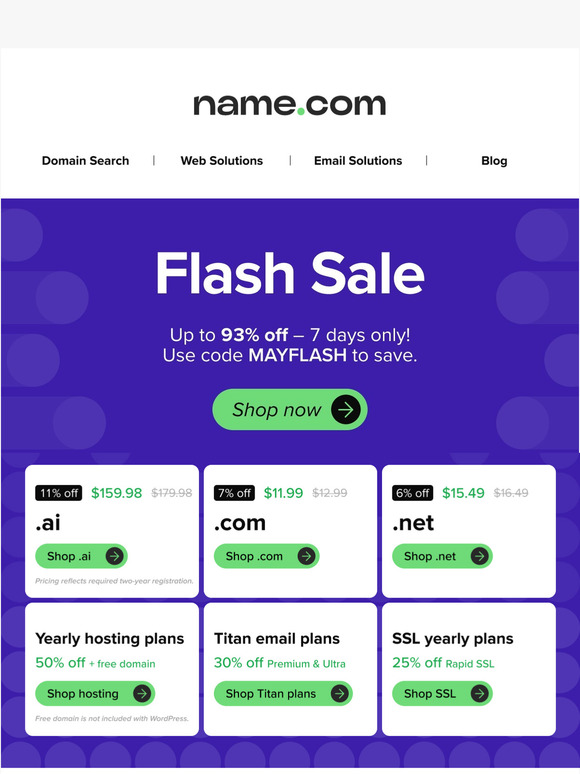🚨 Don’t miss our flash sale!